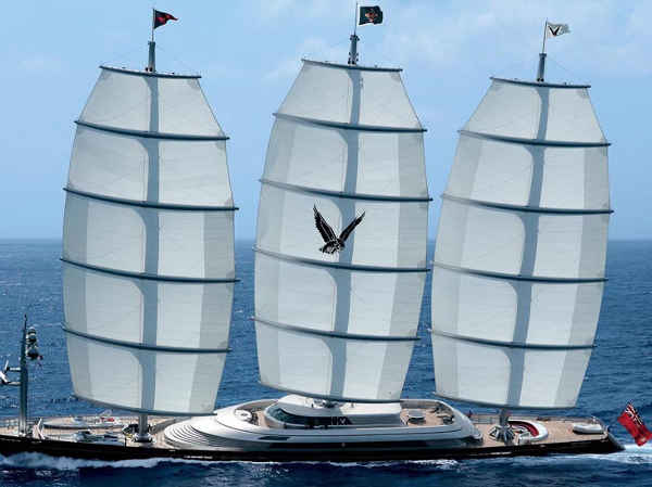 200 Luxus Segelyacht Perini Navi Charter Mieten 01B